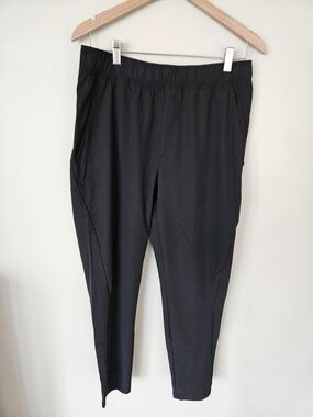 Alive Men's Black Stretch Casual Pants